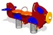 Качалка на пружине Аэроплан №2 для детской площадки 1
