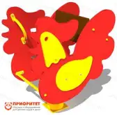 Качалка на пружине «Петушок» №2 для детской площадки1