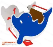 Качалка на пружине «Дельфин» №2 для детской площадки1