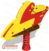 Качалка на пружине «Быстрый скутер» для детской площадки1