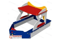 Песочница-макет «Кораблик» для детской площадки