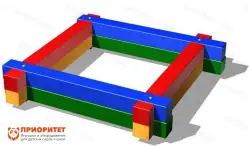 Детская песочница «Городок» для детской площадки1