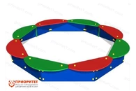 Детская песочница «Восьмиугольная» для детской площадки