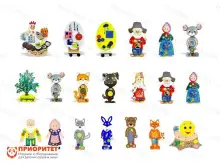 Набор бизибордов Народные сказки Набор бизибордов Народные сказки1