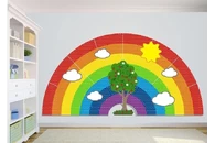 Комплексное настенное решение «Радуга»