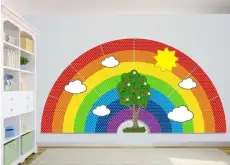 Комплексное настенное решение Радуга Комплексное настенное решение Радуга1