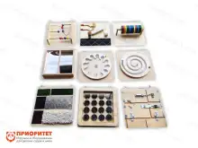 Набор тактильно-развивающих панелей Игра и обучение Набор тактильно-развивающих панелей Игра и обучение1