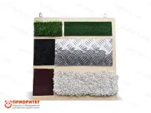 Тактильно-развивающая панель «Виды текстур»1