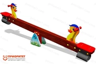 Качалка-балансир «Утята» для детской площадки