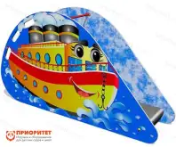 Детская горка «Пароходик» для детской площадки1