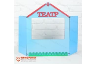 Ширма для кукольного театра, дерево, окно 30 × 20 см