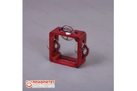 Тамбурин (бубен) из массива березы тонированный, D - 10 см. Мастерская Сереброва, РЗ-ТБ-04