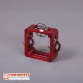 Тамбурин (бубен) из массива березы тонированный, D - 10 см. Мастерская Сереброва, РЗ-ТБ-041