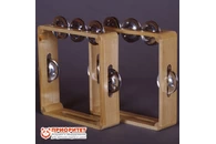 Тамбурин (бубен) из массива березы, D - 20 см. Мастерская Сереброва, РЗ-ТБ-03