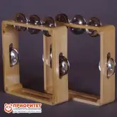 Тамбурин (бубен) из массива березы, D - 20 см. Мастерская Сереброва, РЗ-ТБ-031