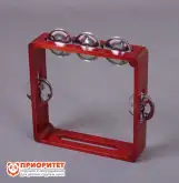 Тамбурин (бубен) из массива березы тонированный, D - 20 см. Мастерская Сереброва1