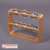 Тамбурин (бубен) из массива бука, D - 25 см «Президент», РЗ-ТБ-101