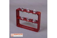 Тамбурин (бубен) из массива бука тонированный, D - 25 см «Президент», РЗ-ТБ-11