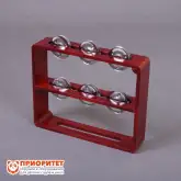 Тамбурин (бубен) из массива бука тонированный, D - 25 см «Президент», РЗ-ТБ-111