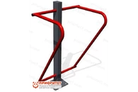 Тренажер уличный «Брусья» одинарные для спортивной площадки