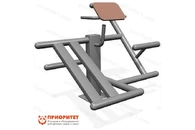 Тренажер уличный «Пресс и Гиперэкстензия» для спортивной площадки