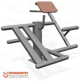 Тренажер уличный «Пресс и Гиперэкстензия» для спортивной площадки1