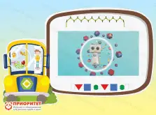 Интерактивный настенный бизиборд «Машинка» №11