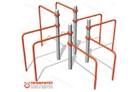 Воркаут-комплекс с брусьями для спортивных площадок