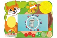 Интерактивный логопедический бизиборд «Белка» №1