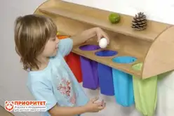 Настенный тактильный модуль с мешочками1