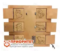 Панель с замочками «Животные»1