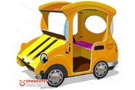 Машинка для детской площадки «Желтый Жучок»
