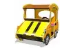Машинка для детской площадки «Желтый Жучок» спереди