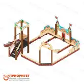 Песочный дворик «Королевство» для детской площадки1