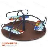 Карусель «Солнышко» (Коты) для детской площадки1