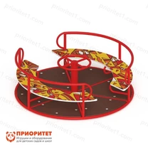 Карусель с рулем для детской площадки