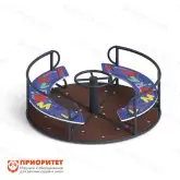 Карусель с рулем (Азбука) для детской площадки1
