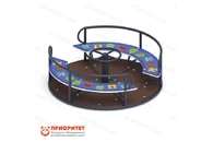 Карусель с рулем (Арифметика) для детской площадки