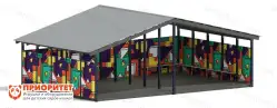 Веранда для детского сада «Геометрия» №21
