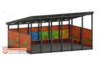 Теневой навес «Карандаши» №3 для детского сада