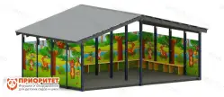 Веранда для детского сада «Полянка» №11