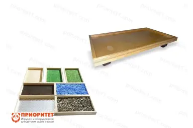 Тактильная дорожка 7 модулей + компактное решение Тактильная дорожка 7 модулей + компактное решение