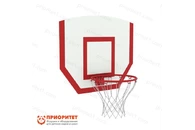 Щит баскетбольный навесной детский фанера (Кольцо №3, сетка в комплекте)