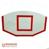 Щит стритбольный фанерный, цвет разметки красный1