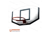 Щит стритбольный фанерный, цвет разметки черный