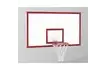 Щит баскетбольный игровой без рамы (фанера), цвет разметки красный