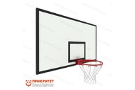 Щит баскетбольный игровой без рамы (фанера), цвет разметки черный