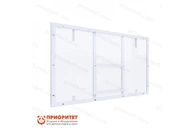 Щит баскетбольный игровой на раме (оргстекло), цвет разметки белый