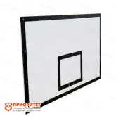 Щит баскетбольный игровой на раме (фанера), цвет разметки черный1