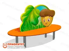 Скамейка детская Желудь для игровой площадки1